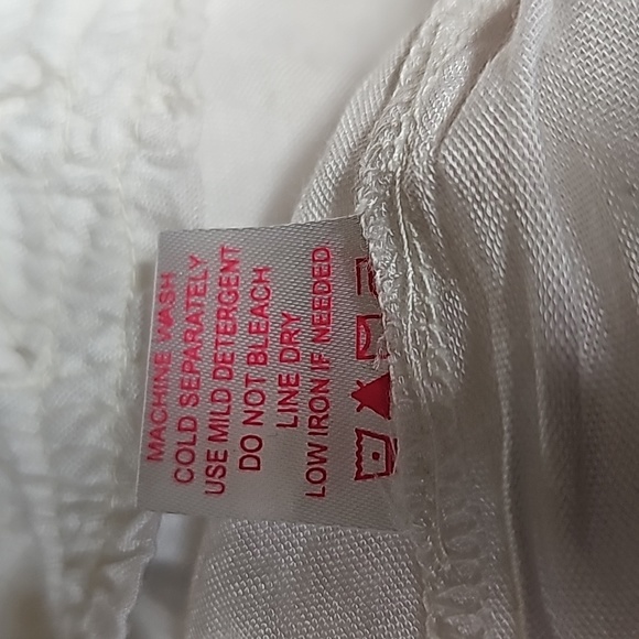 Southern Breeze Blue & White Tie Dye Beachy Pants Women's Size Small to Med NWT - Picture 15 of 16